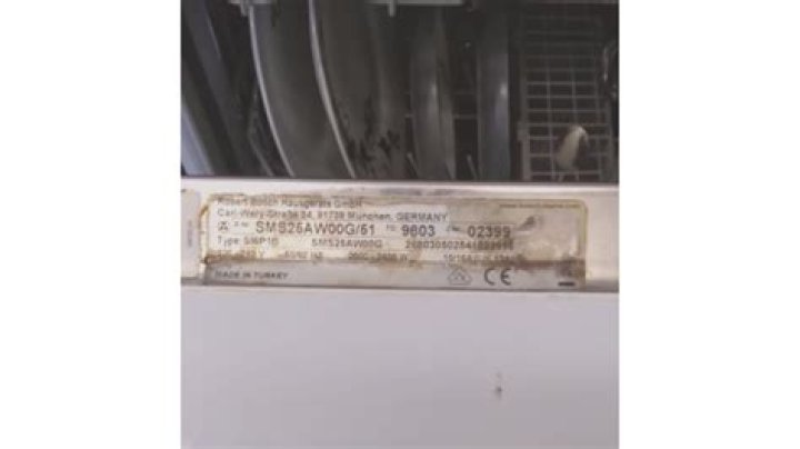 What do Bosch dishwasher model numbers mean?