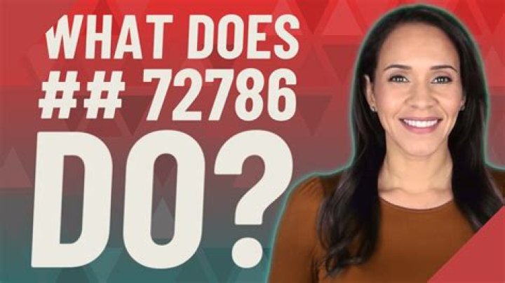 What does 72786 do?
