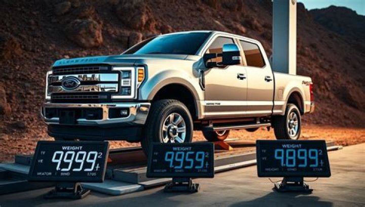 What does a Ford F250 weigh?