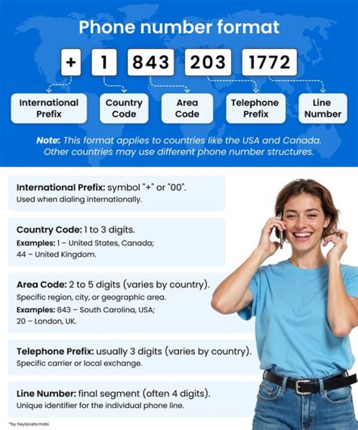 what does a plus sign mean in front of a phone number?