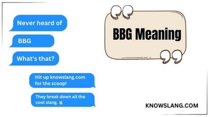 what does bbg mean on facebook?