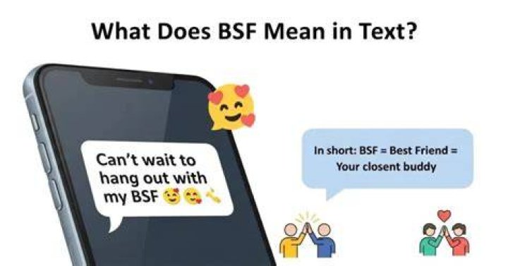 What does BSF mean in text