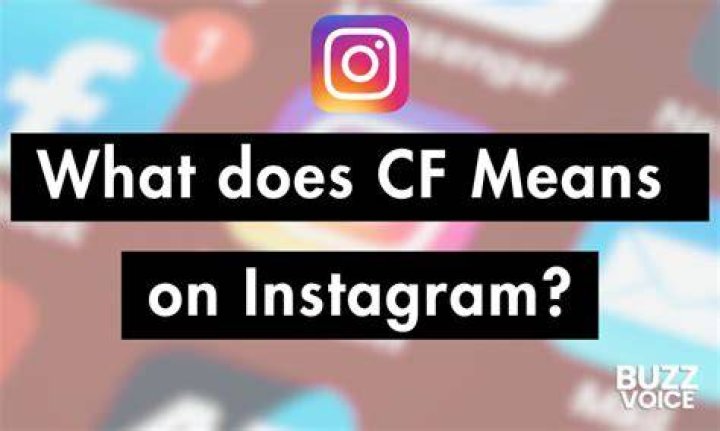 What does CF cite mean?