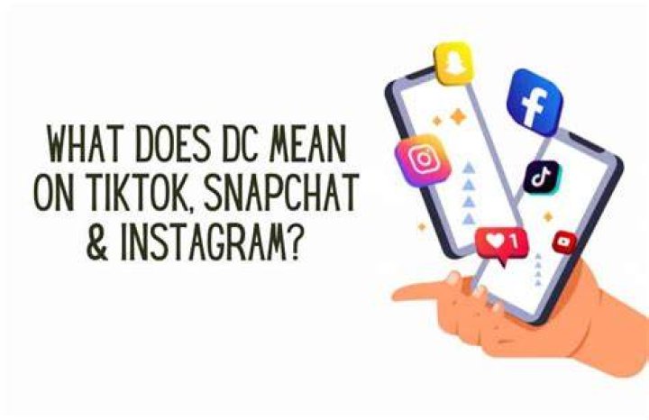 What does DC mean on TikTok?