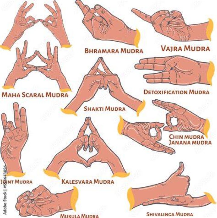 What does Dhyana Mudra mean?