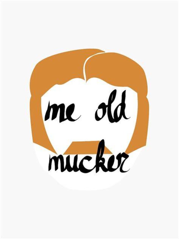 What does me old mucker mean?