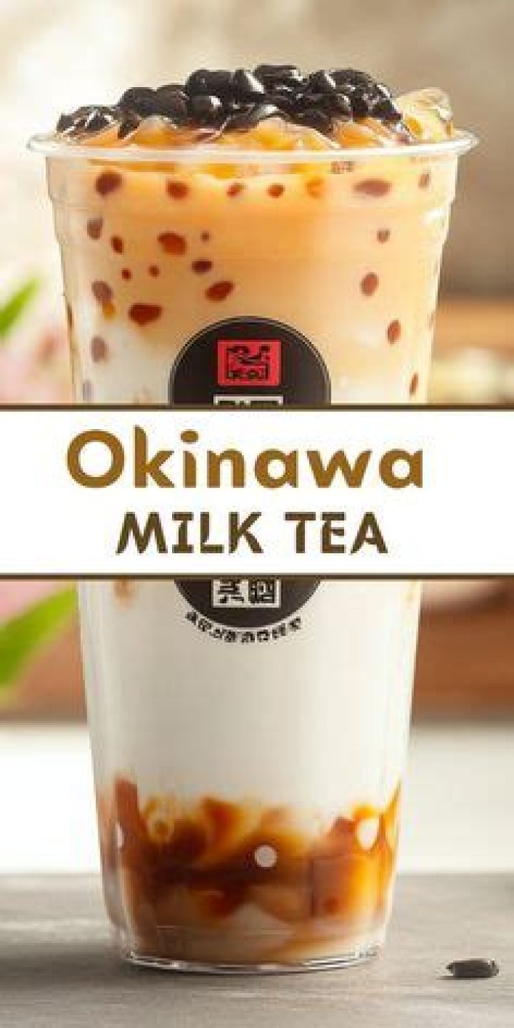 What does Okinawa milk tea taste like?