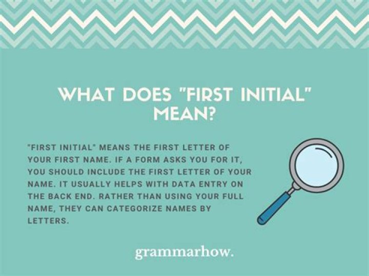 What does please initial here mean on a form?