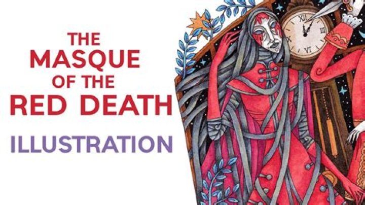 What does the ebony clock symbolize in The Masque of the Red Death quizlet