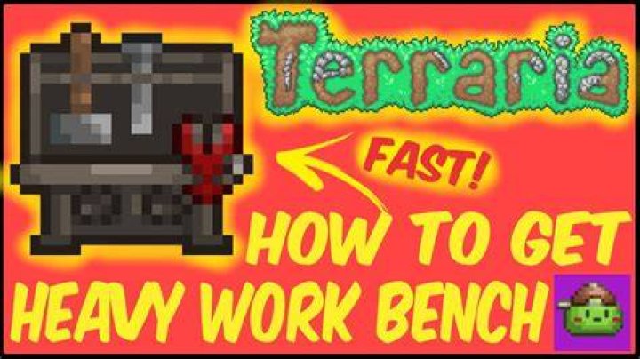 What does the heavy workbench do in Terraria