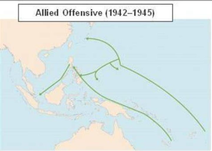 What does the movement of allied troops reveal about their strategy?