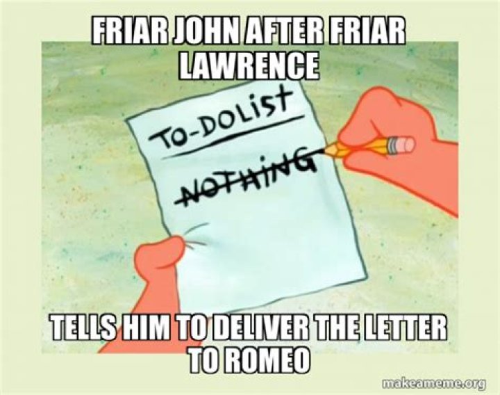 What happened to Friar Lawrence letter to Romeo?