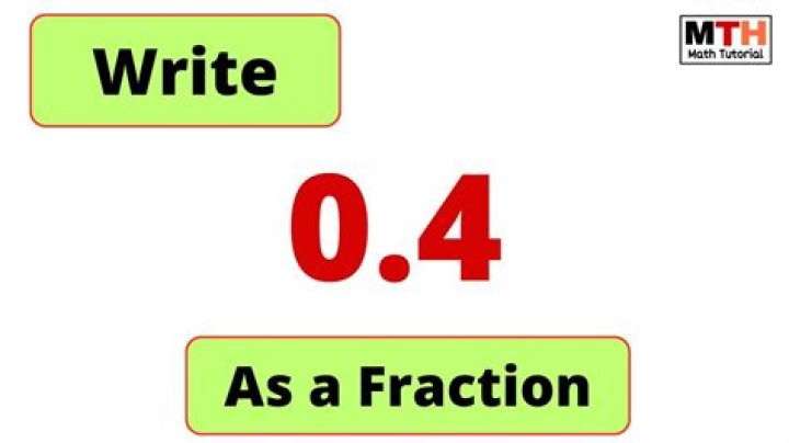 What is 0.44444 as a fraction?