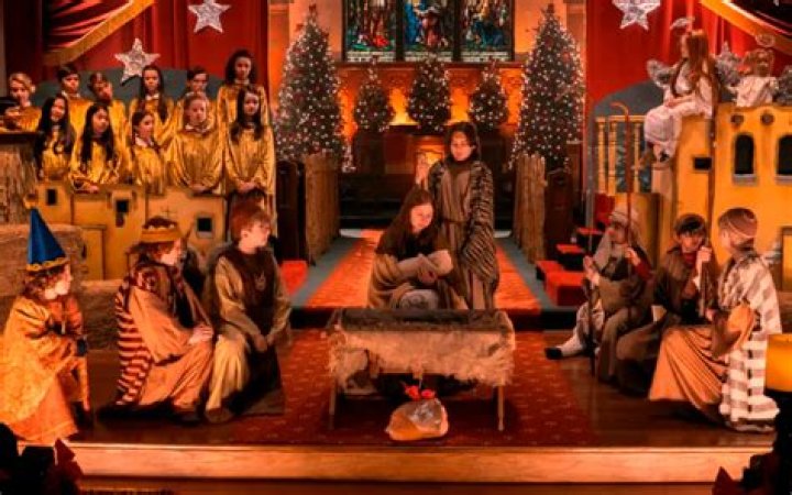 What is a Christmas pageant definition?