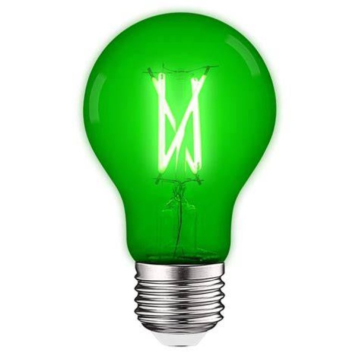 What is a green light bulb?