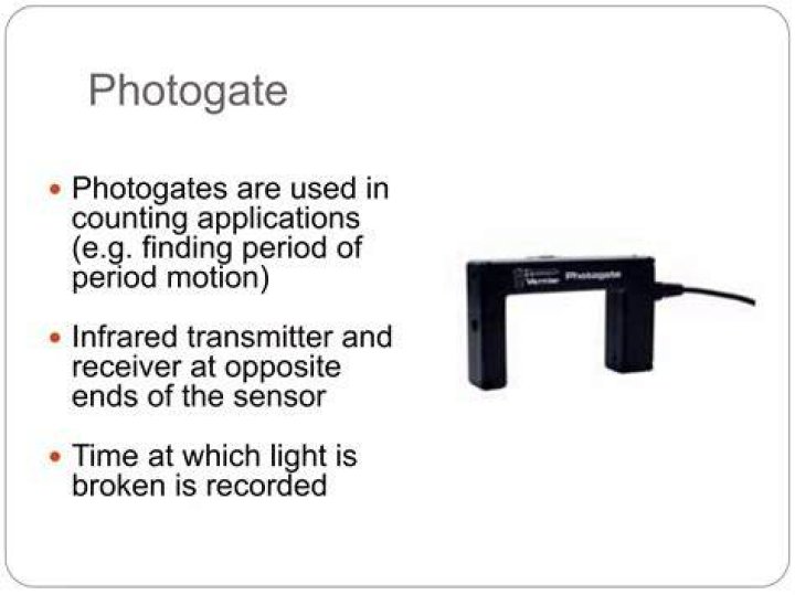 What is a Photogate sensor?