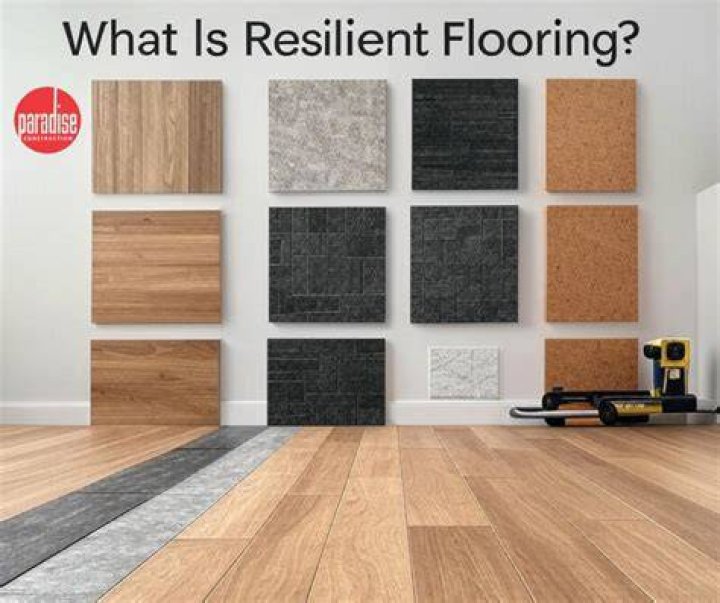 What is a resilient flooring?