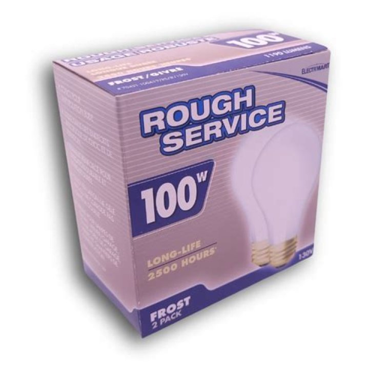 What is a rough service light bulb?