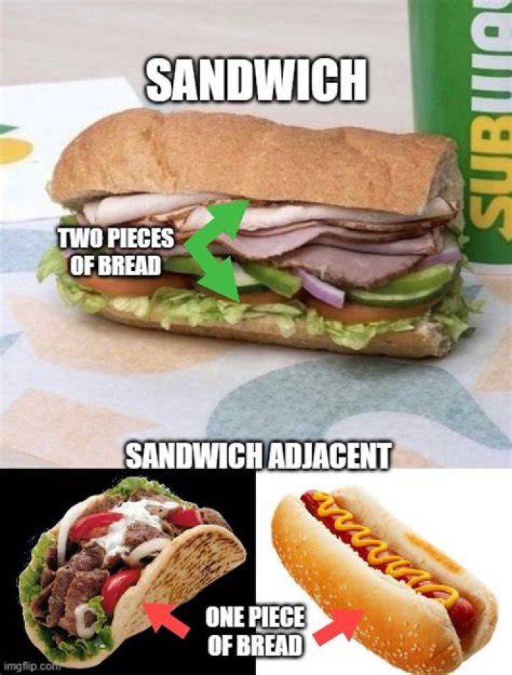 What is a sandwich meme?