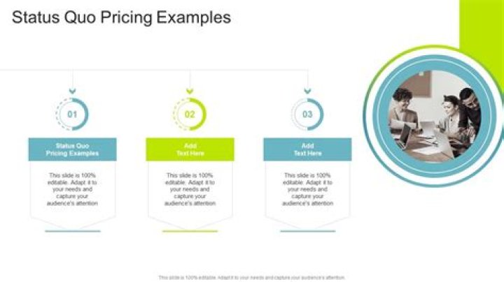 What is a status quo pricing objective?