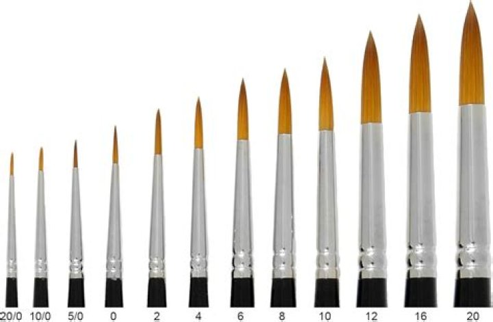 What is a Taklon brush used for?