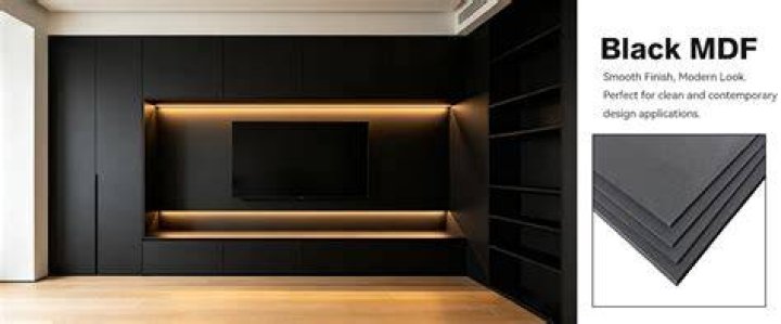 What is black MDF?