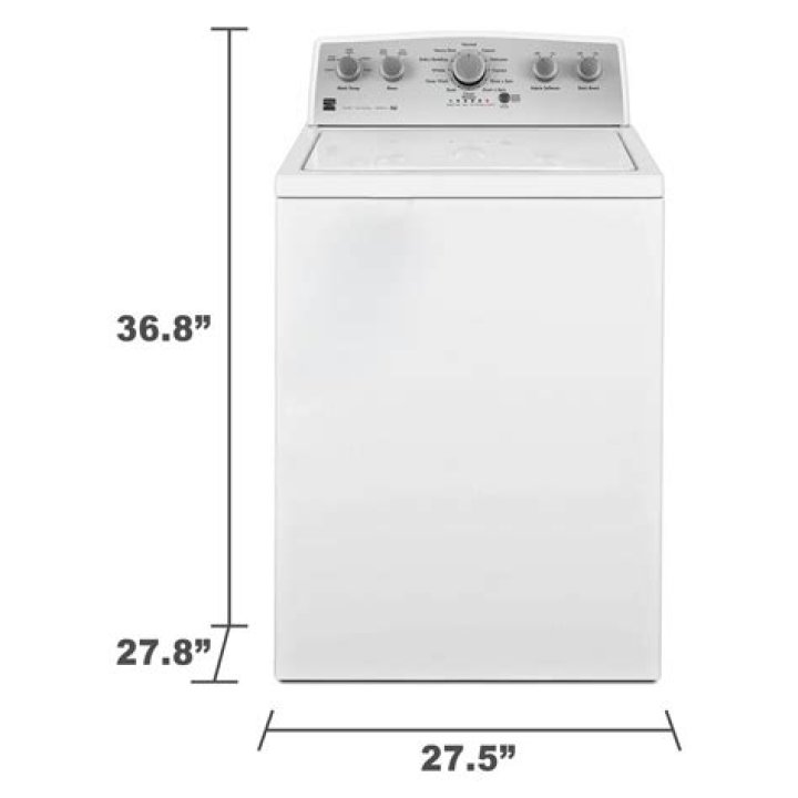 What is capacity of Kenmore 70 series washer?