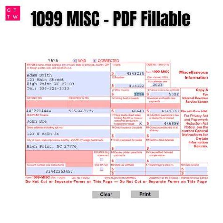 What is Code F on 1099 C?