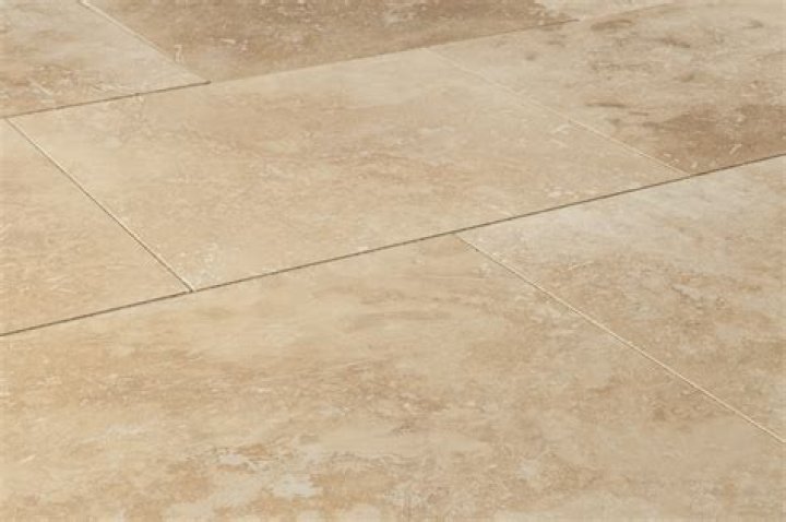 What is honed and filled travertine?