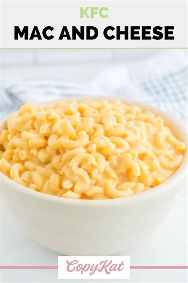 What is in a KFC Mac n Cheese Bowl?