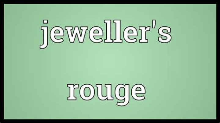 What is Jeweller’s rouge?