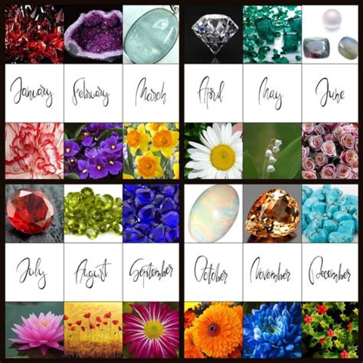 What is June birthstone and flower?