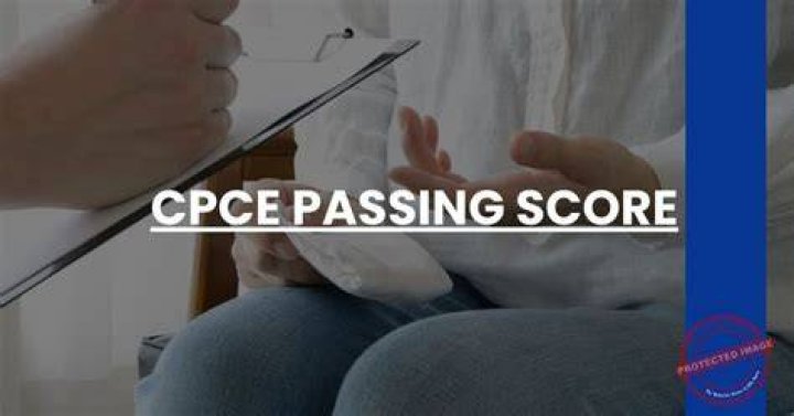 What is passing score for CPCE?