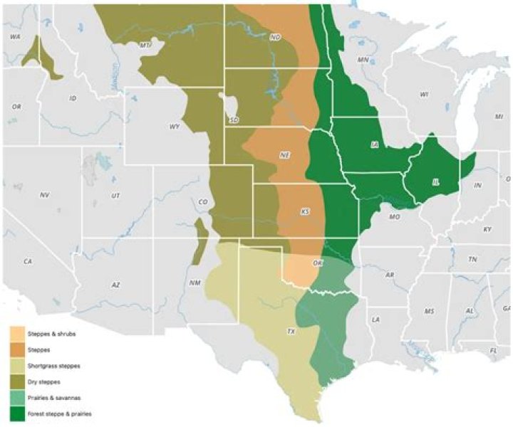 What is the climate of Blackland Prairie?