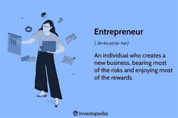 What is the definition of an entrepreneur Everfi answers?