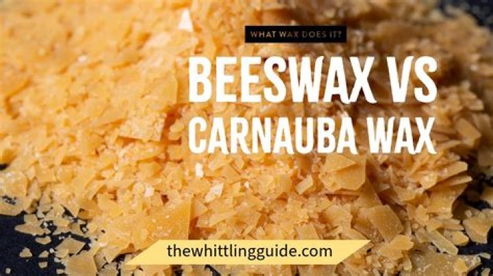 What is the difference between Candelilla wax and beeswax?