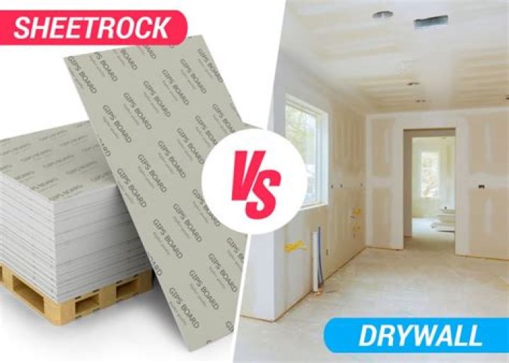 What is the difference between drywall and blue board?