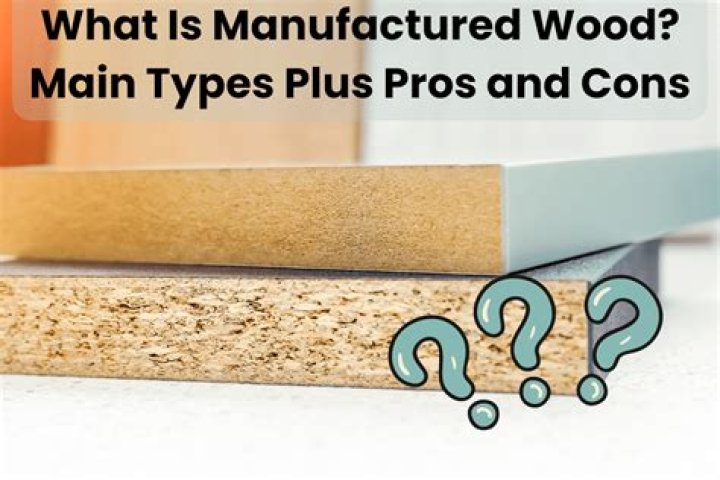 What is the difference between natural and manufactured wood?
