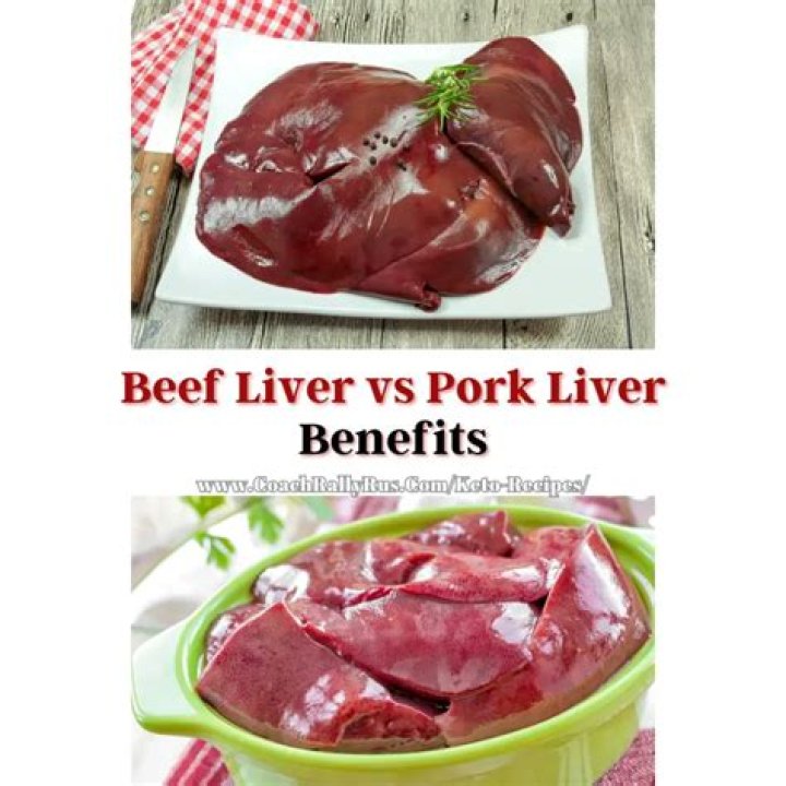 What is the difference between pork liver and beef liver?