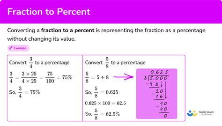 What is the fraction of 33 1 3 percent?