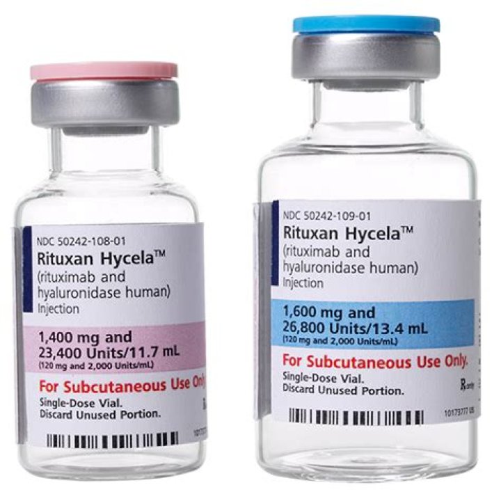 What is the J code for Rituxan Hycela?