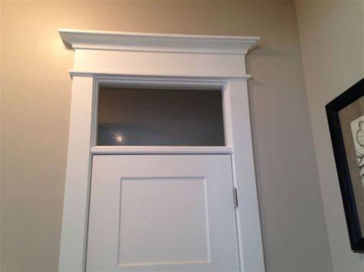 What is the little window above a door called?