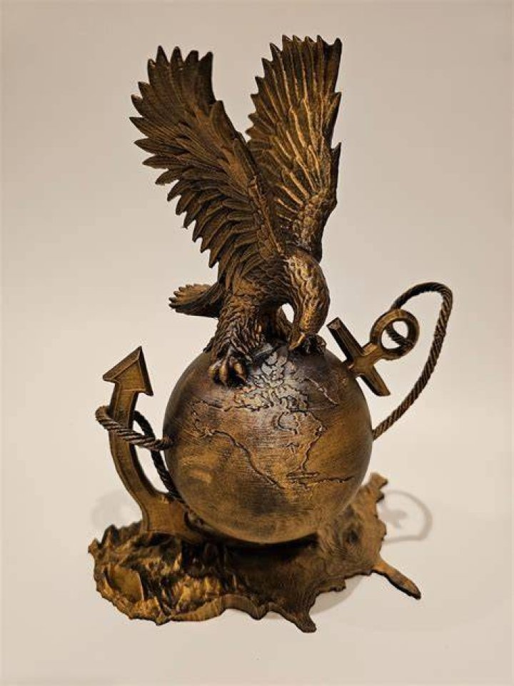 What is the meaning of the Eagle Globe and Anchor?
