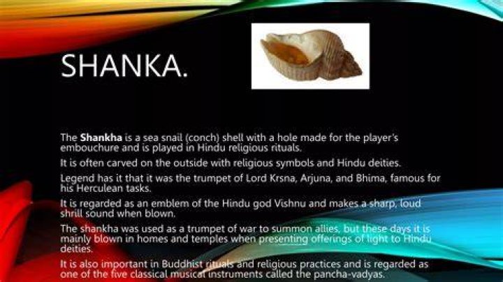 What is the name of shanka of Arjuna?