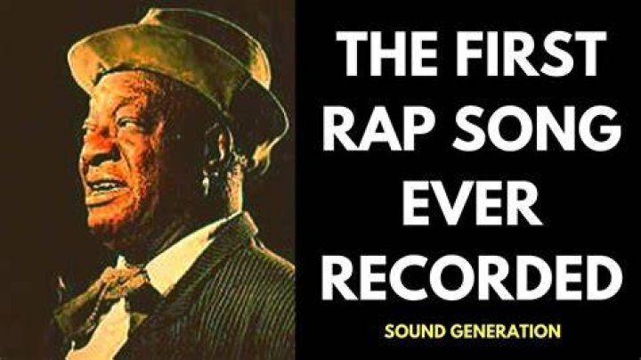 What is the oldest rap song?