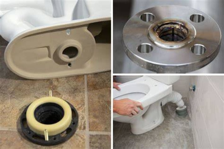 What is the proper height for a toilet flange?