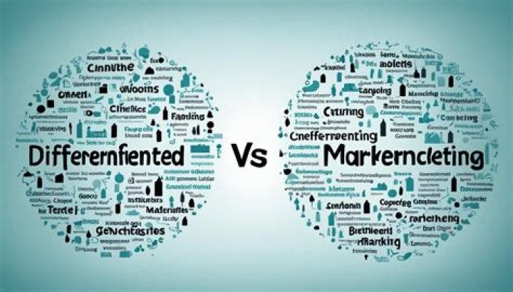 What is the relationship between undifferentiated marketing and mass marketing?