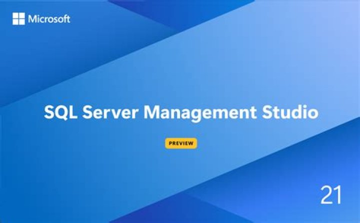 What is the server name for SQL Management Studio?