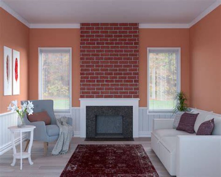 What is the white stuff on red bricks?