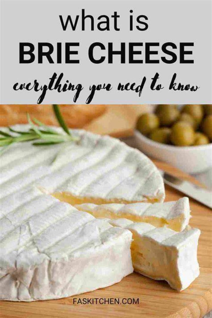 What is the white stuff on the outside of Brie?
